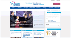 Desktop Screenshot of eurordis.org